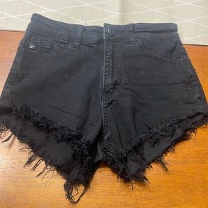 Black KanCan shorts